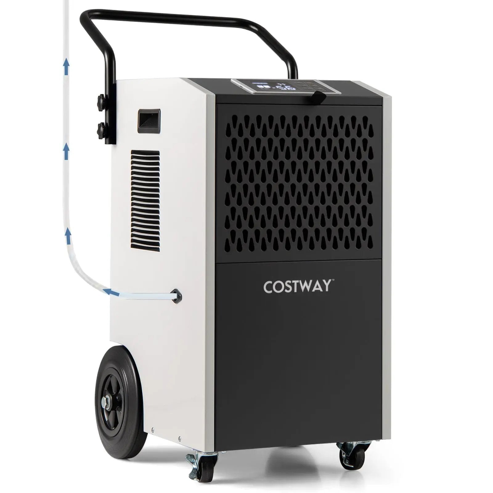 154 Pints Commercial Dehumidifier with Pump and Drain Hoses by DirectDeals