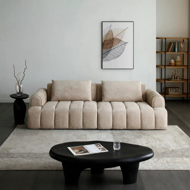 4 Seater Sectional Sofa For Living Room Spaces - Camel by Unique Piece Furniture