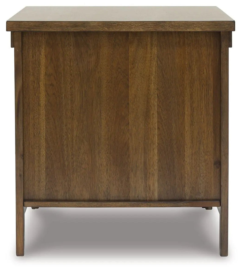 Moriville - Rectangular End Table - Grayish Brown by Unique Piece Furniture