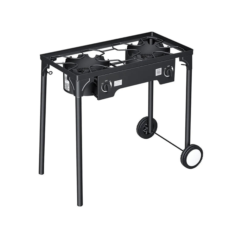 2 Burner Outdoor Propane Gas Stove, 150,000 BTU by HouseOfZazla