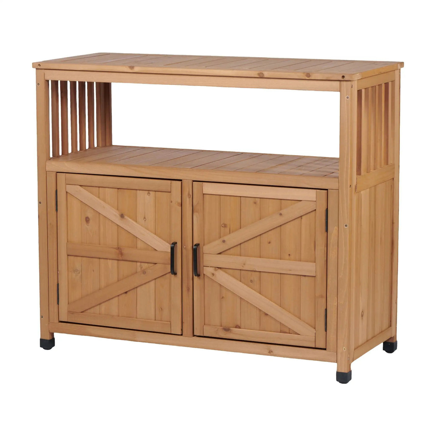 Patio Bar Table Set With Storage by HouseOfZazla