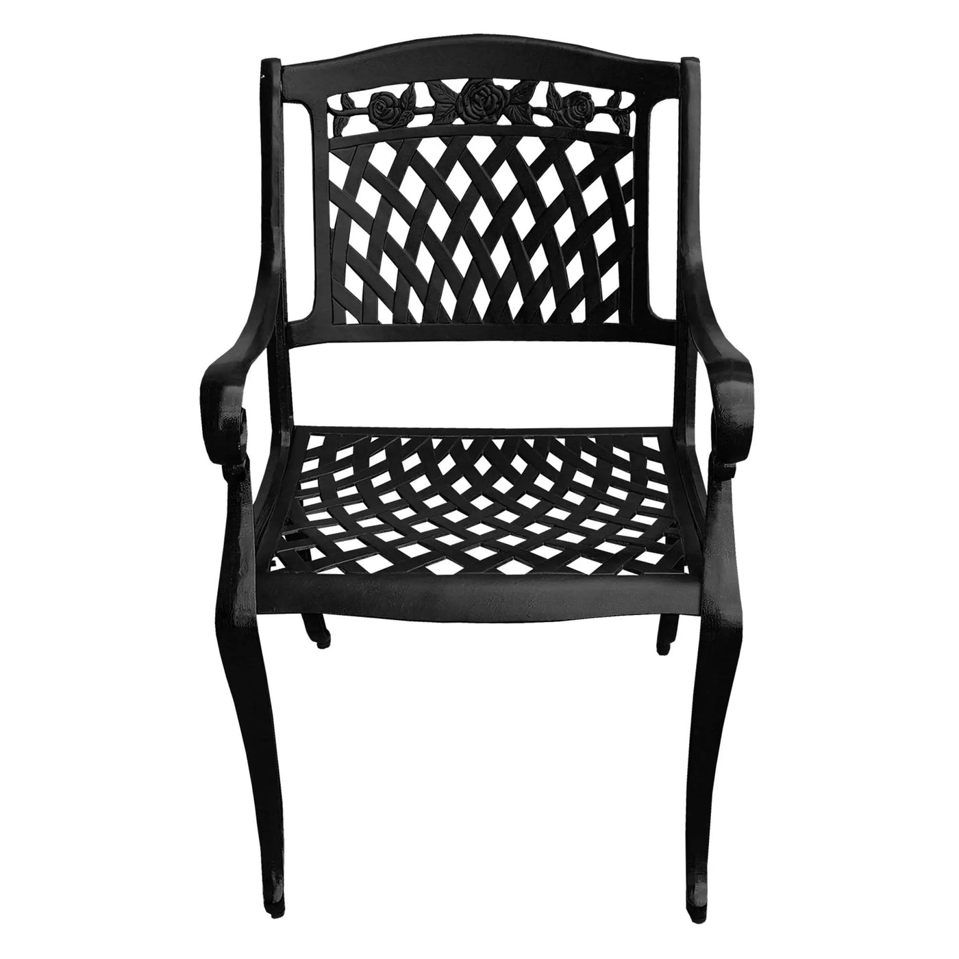 Outdoor Aluminum 9pc Large Oval Patio Dining Set and Eight Chairs by Sharicks