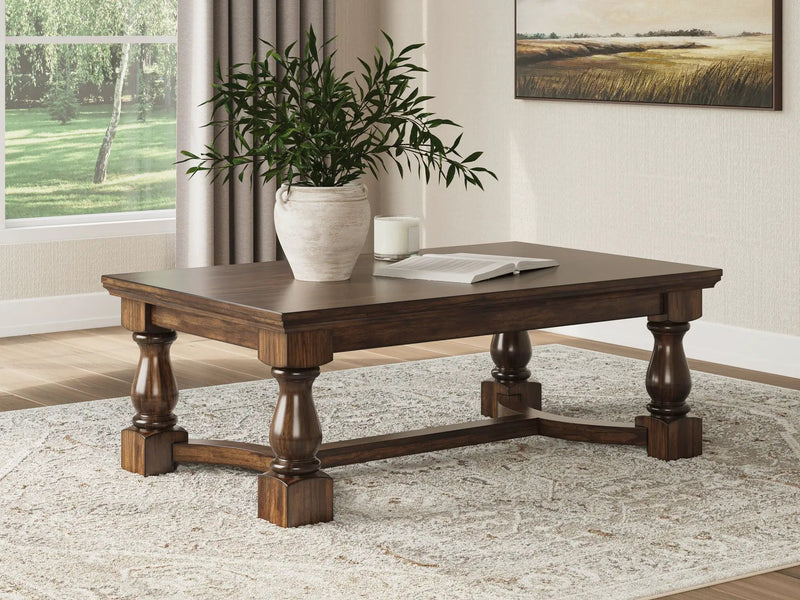 Sturlayne - Rectangular Cocktail Table - Brown by Unique Piece Furniture