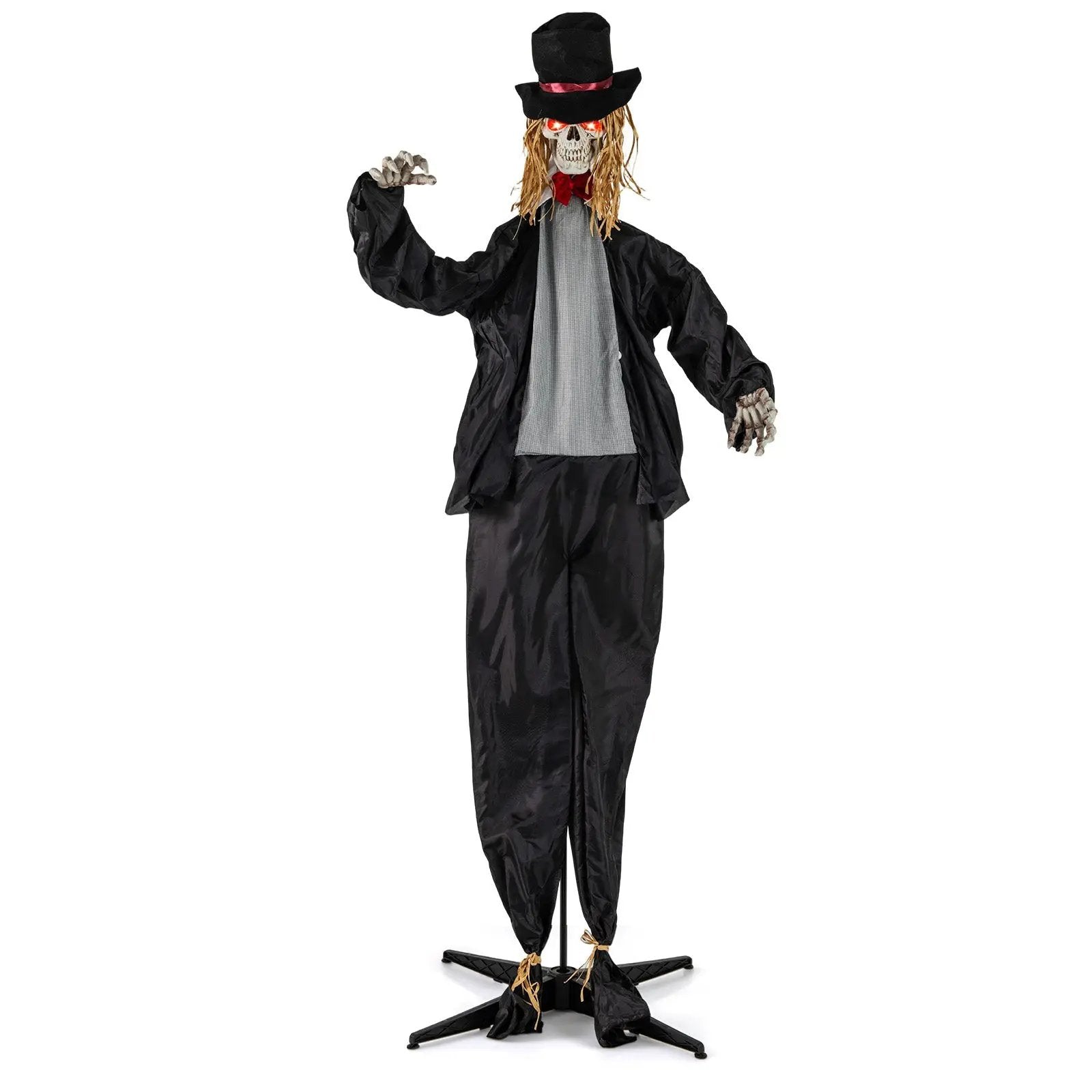 Halloween Animatronic Standing Groom 7.2 FT Haunted House Decoration by DirectDeals