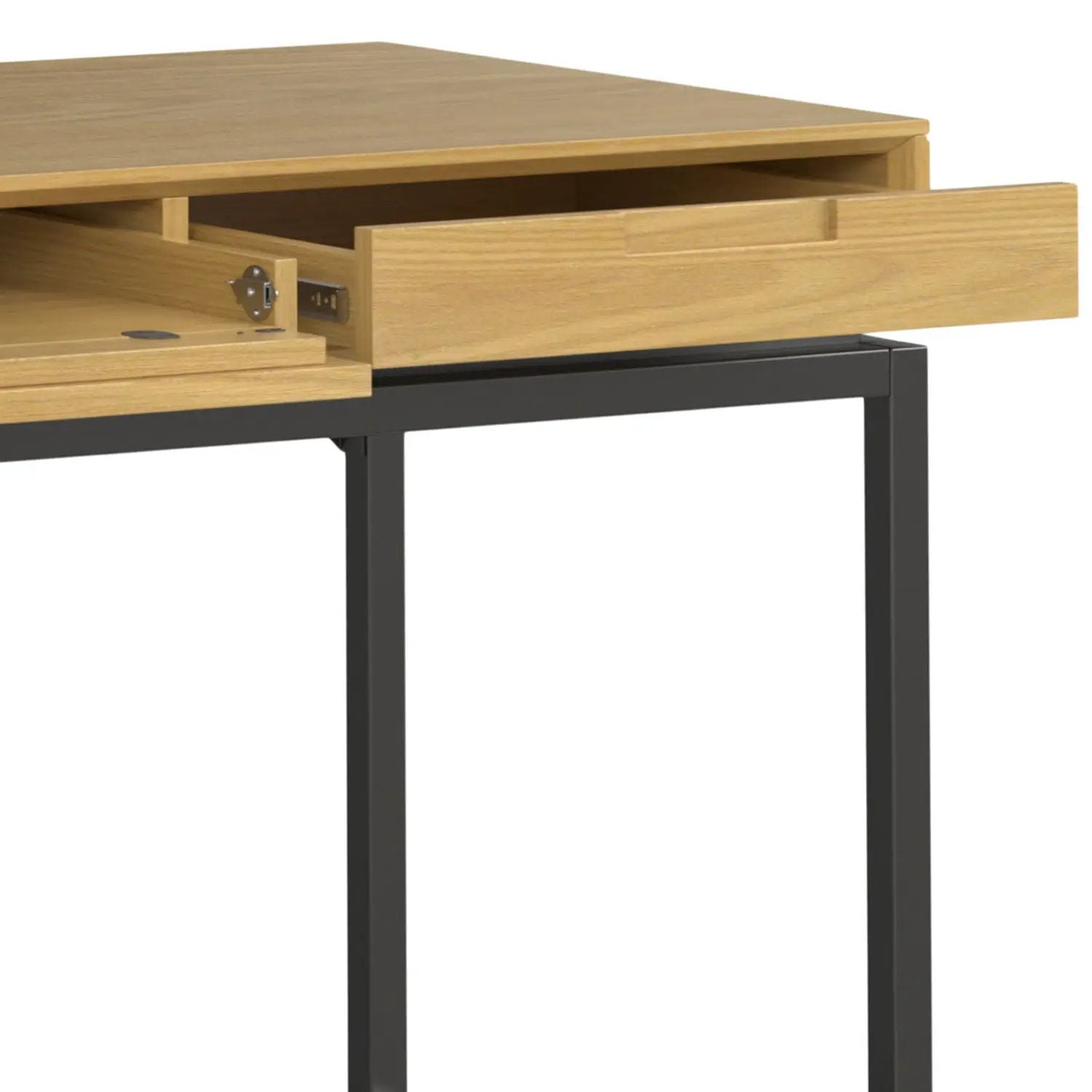 Banting - Mid Century Handcrafted Wide Desk by HouseOfZazla