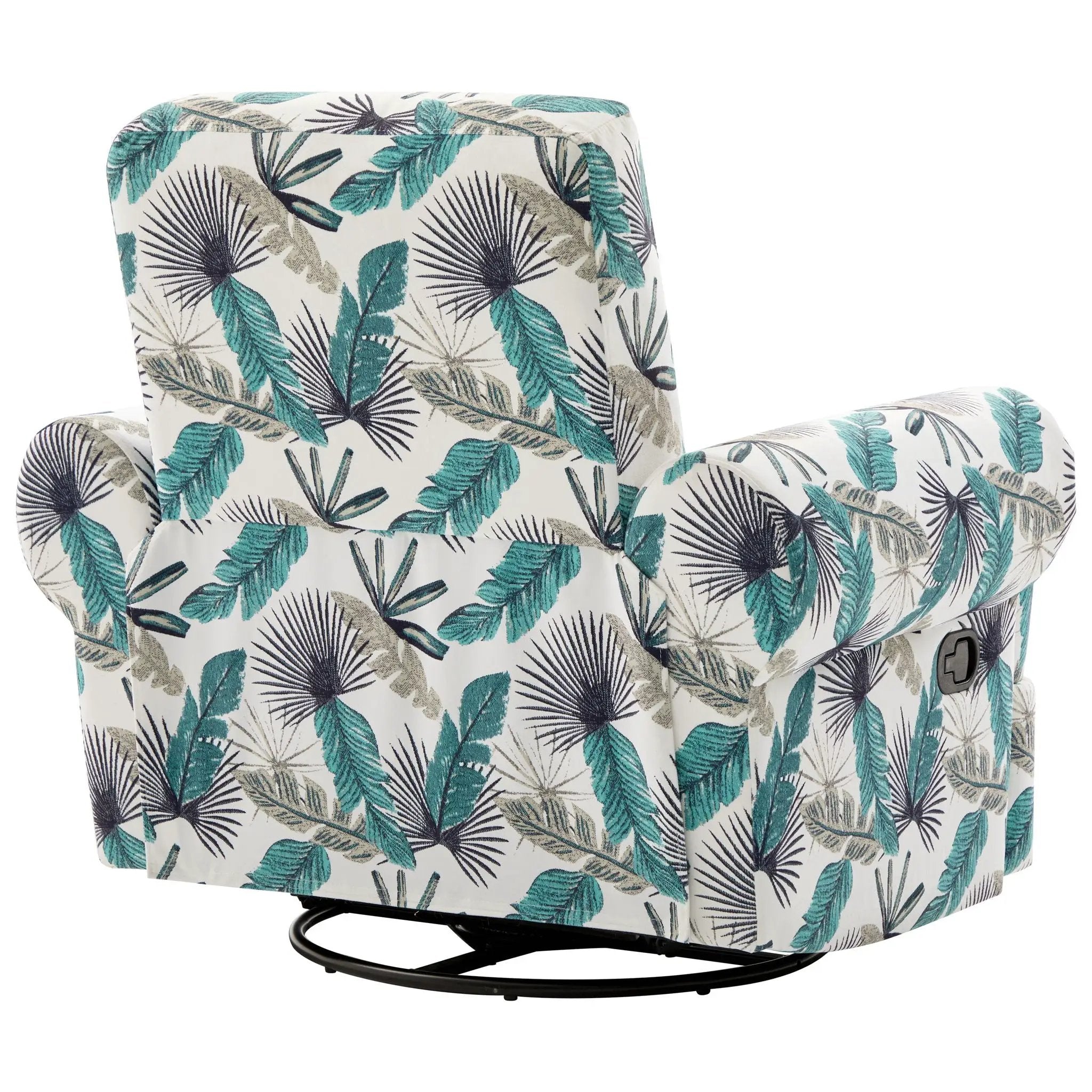 Manual Swivel Recliner Rocker Chair With Adjustable Backrest by HouseOfZazla