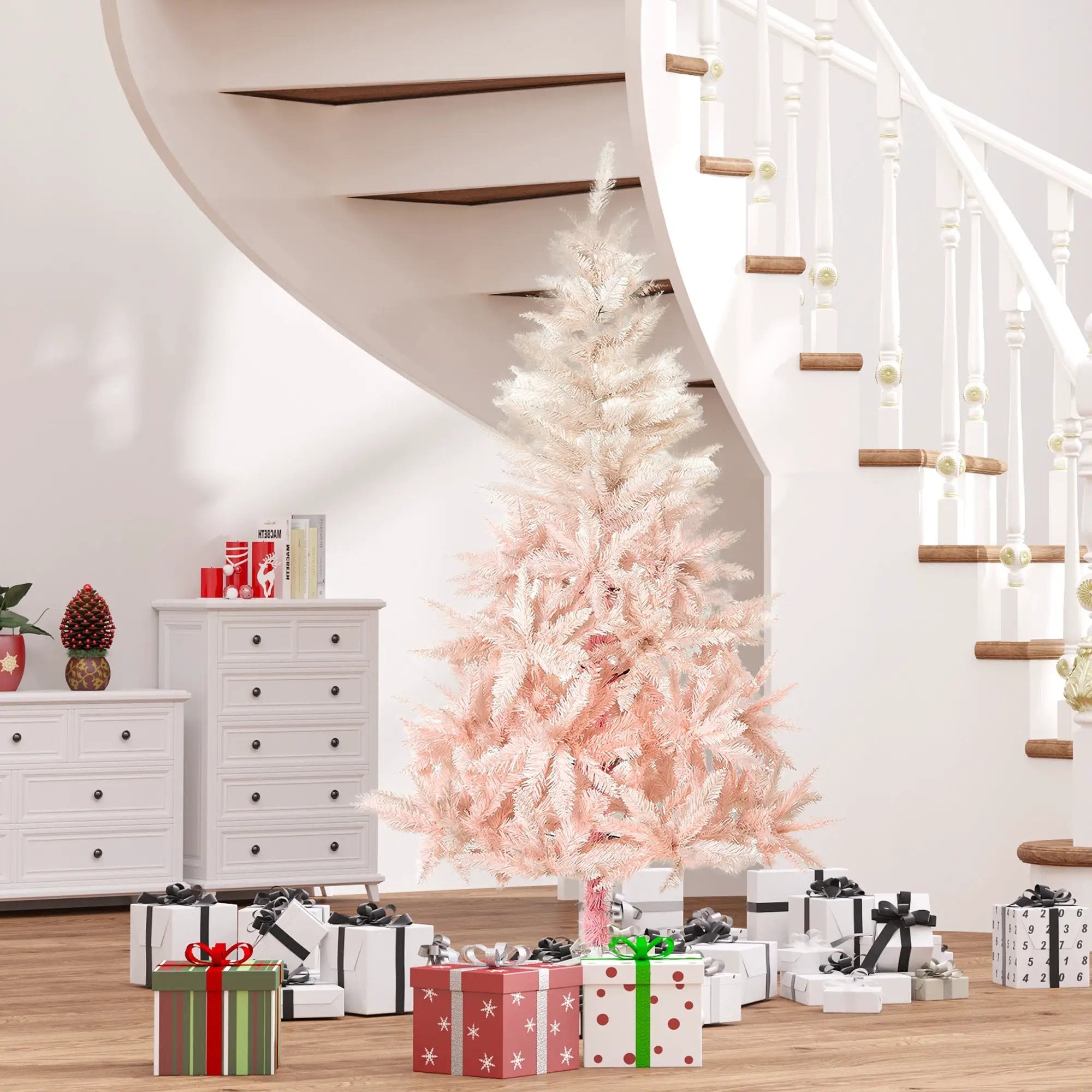 HOMCOM 6ft Unlit Spruce Artificial Christmas Tree by HouseOfZazla