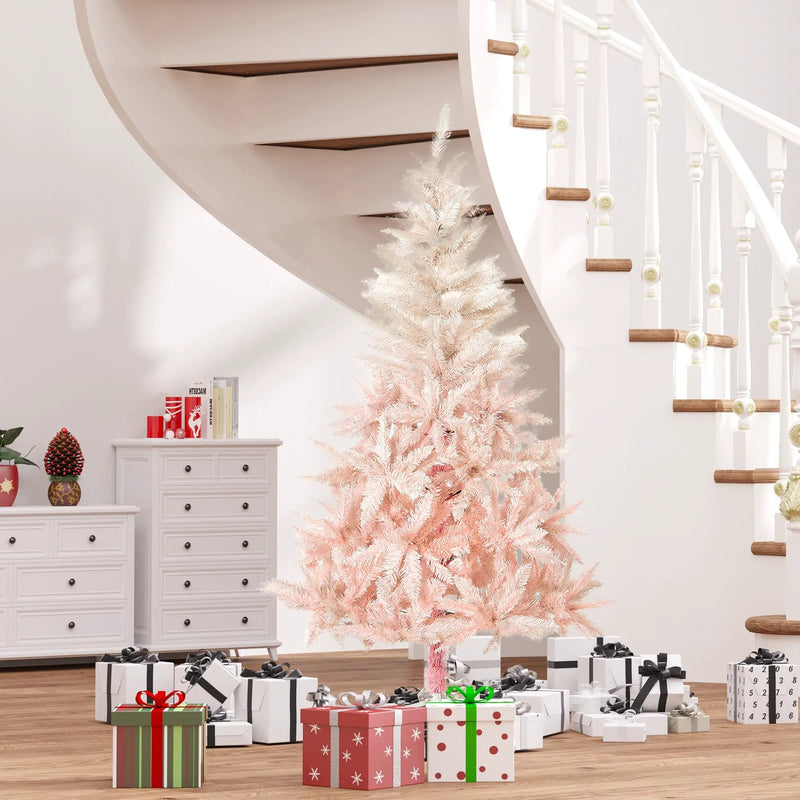 HOMCOM 6ft Unlit Spruce Artificial Christmas Tree by HouseOfZazla