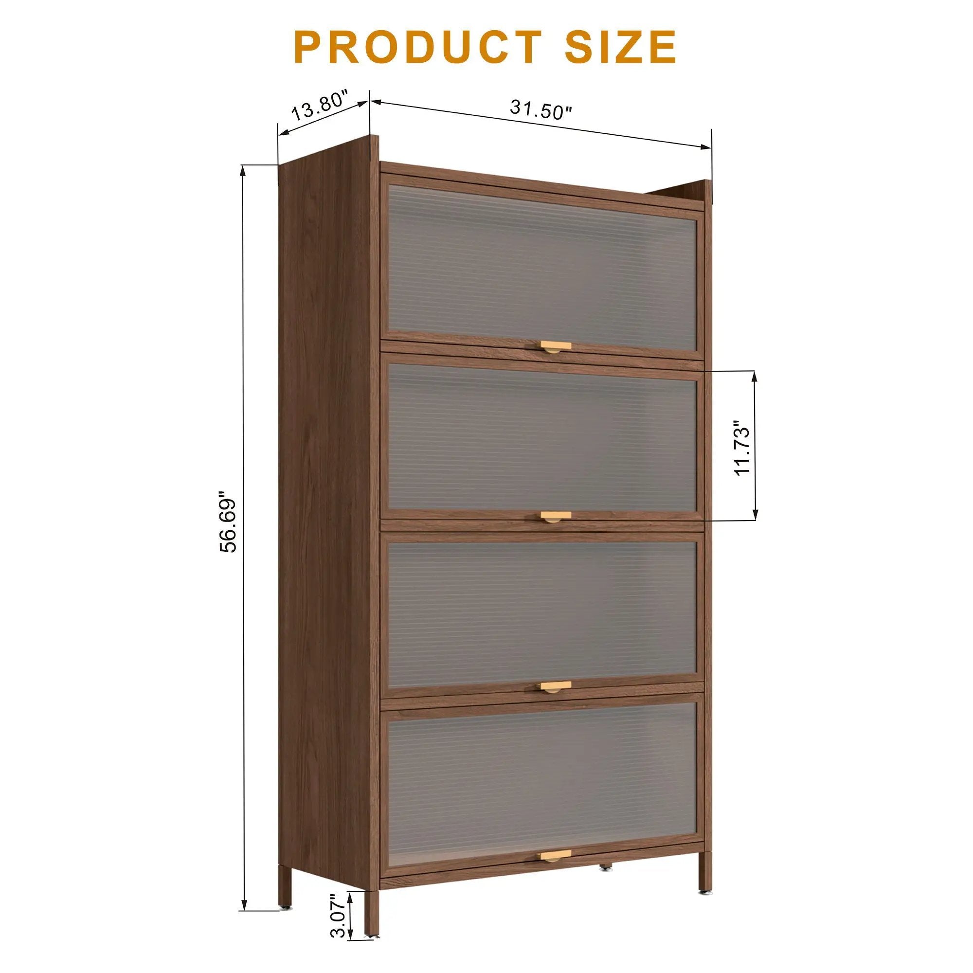Flip Doors Cabinet, With Ample Storage Space by Unique Piece Furniture