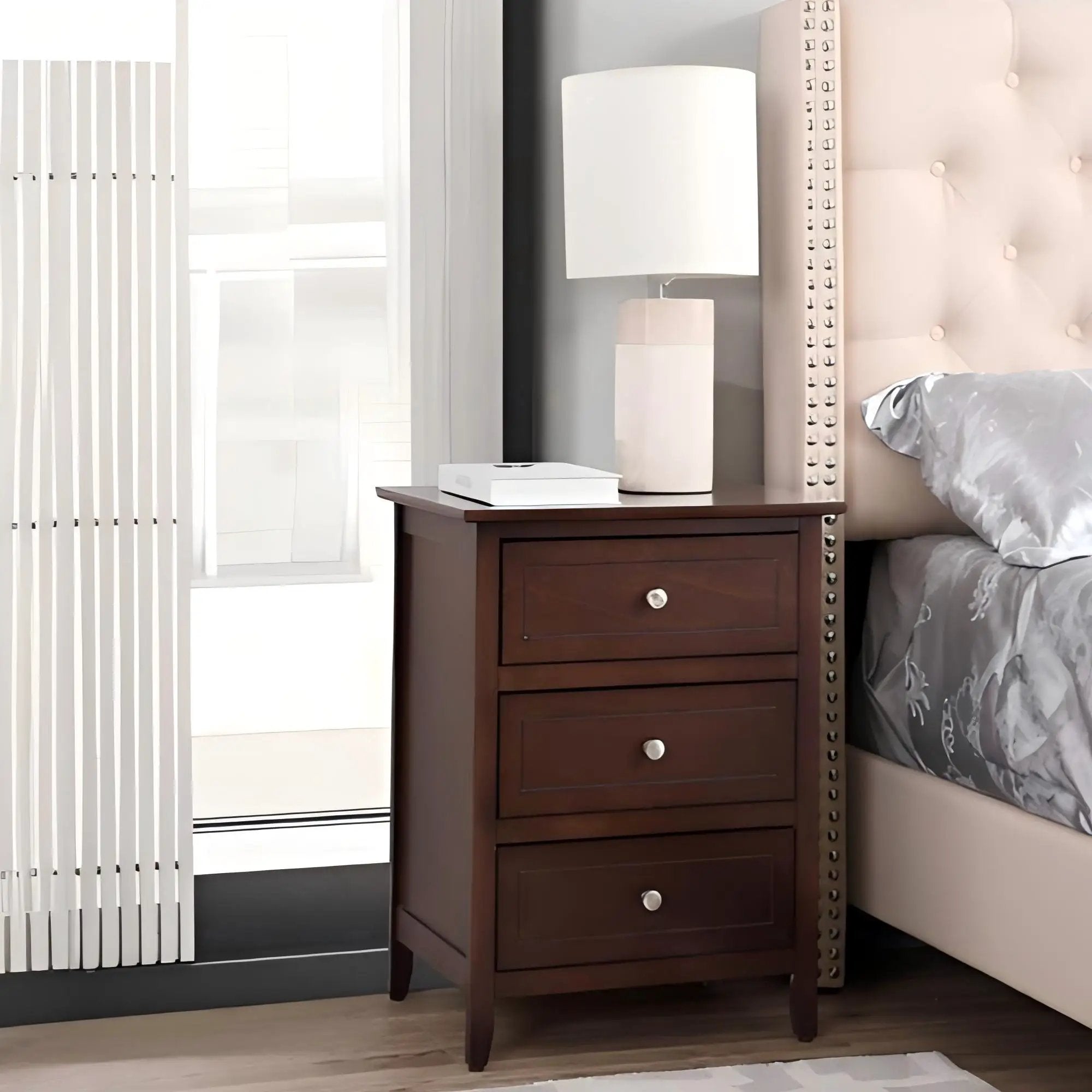 Daniel - 3 Drawer Nightstand by Unique Piece Furniture