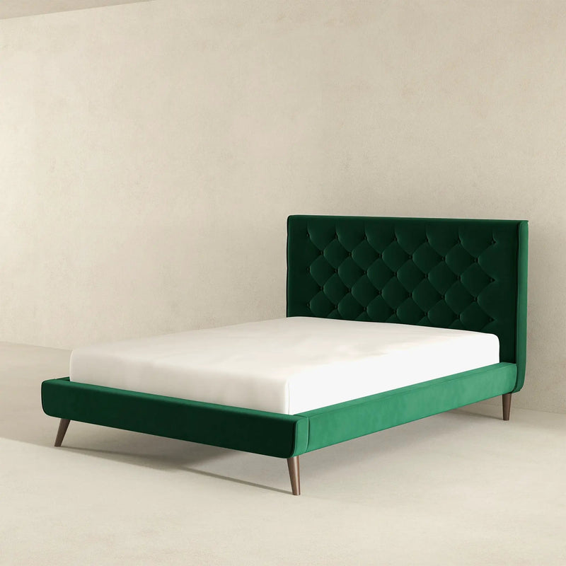 Dillon - Mid-Century Modern Platform Bed by HouseOfZazla