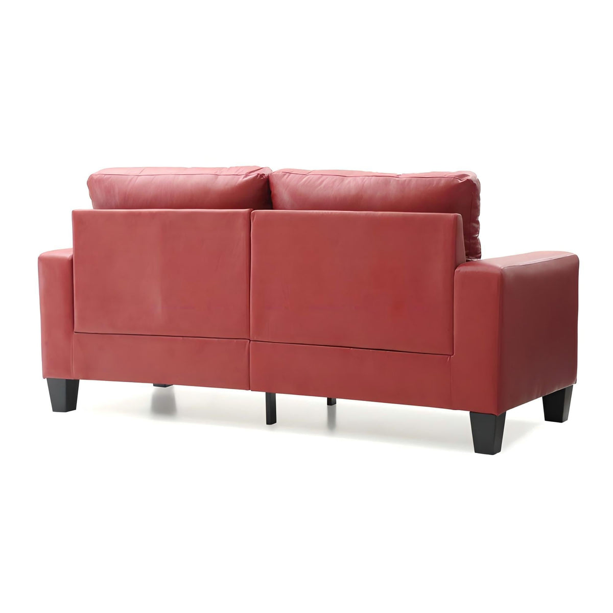 Modular Faux Leather Sofa with Modern Design - White, Black, Dark Brown, Red, photo 10 of 26
