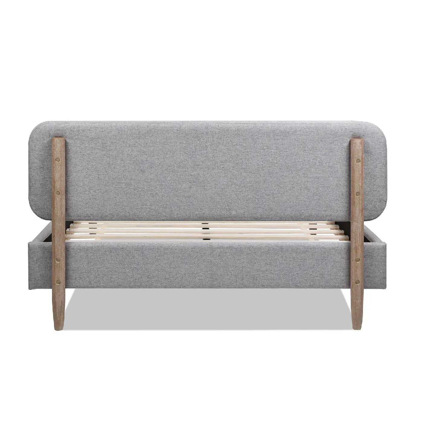 Diego - Low Upholstered Platform Bed by HouseOfZazla