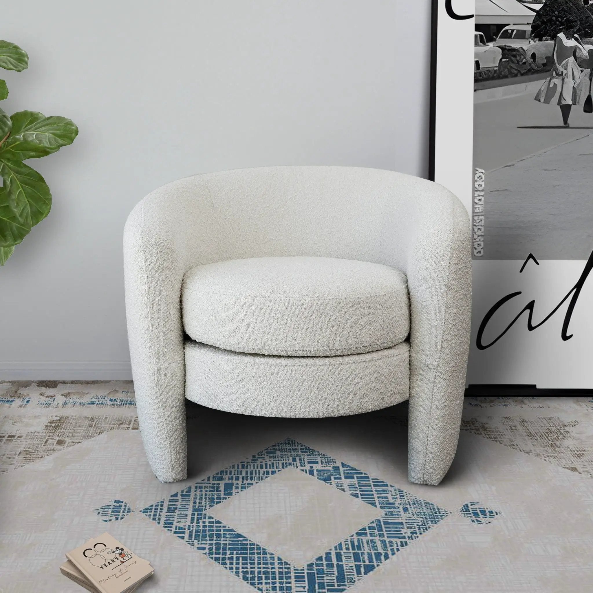 Avalon - Lounge Chair - White by HouseOfZazla