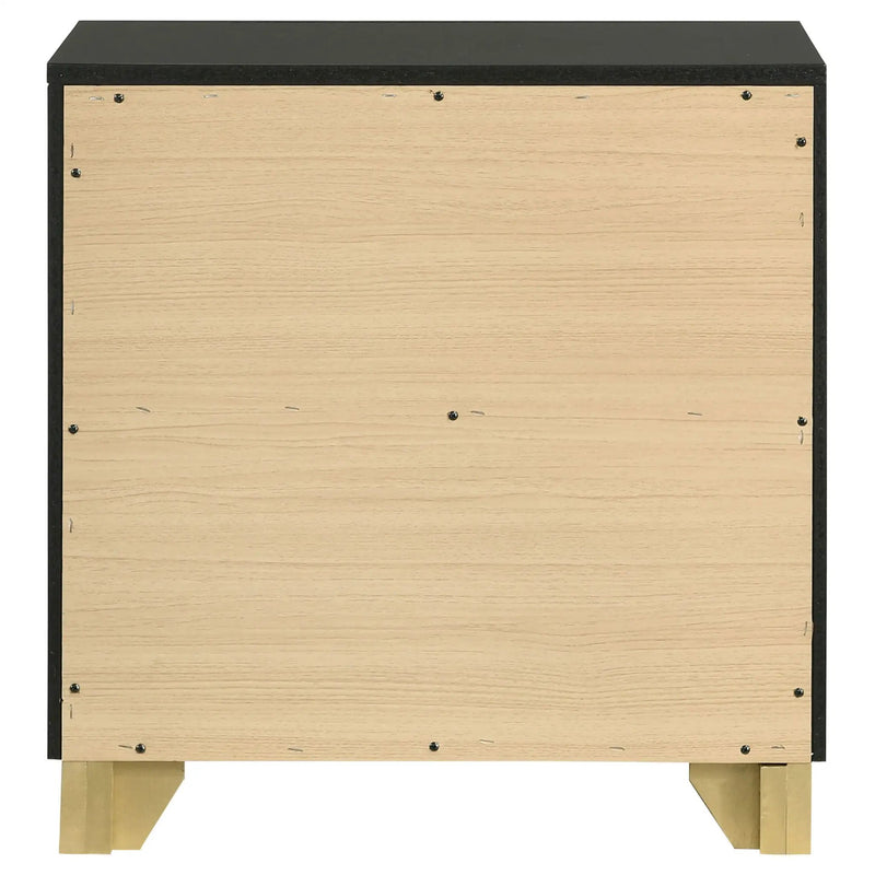 Caraway 2-drawer Nightstand Black by Unique Piece Furniture