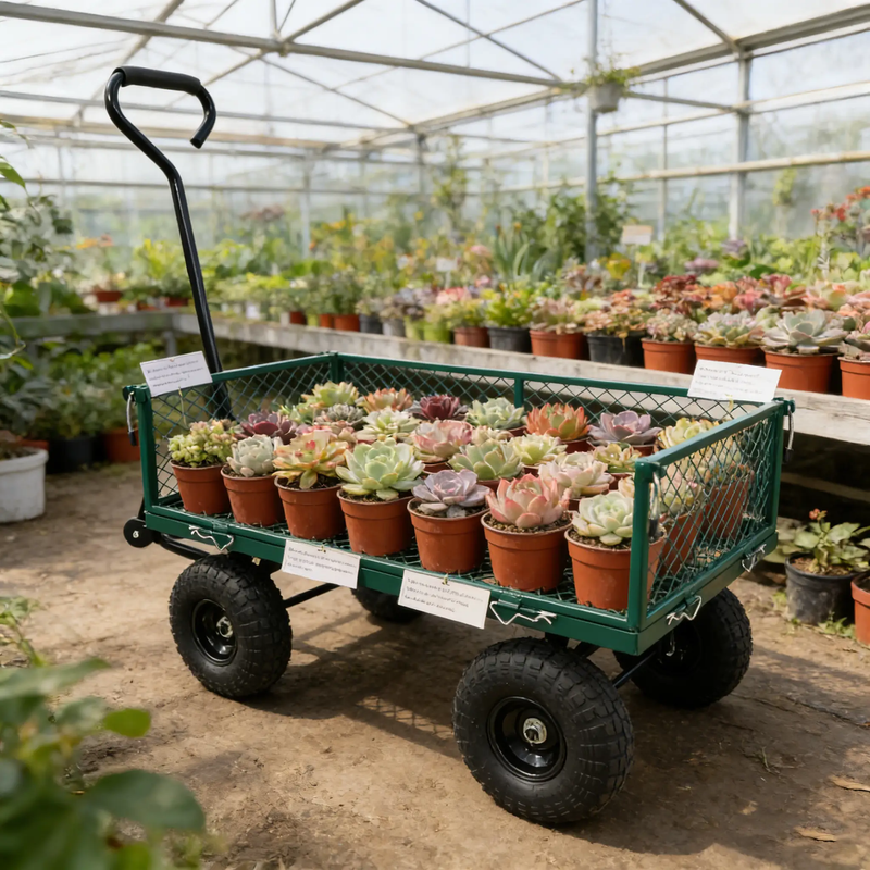 Wagon Cart Garden Cart by HouseOfZazla