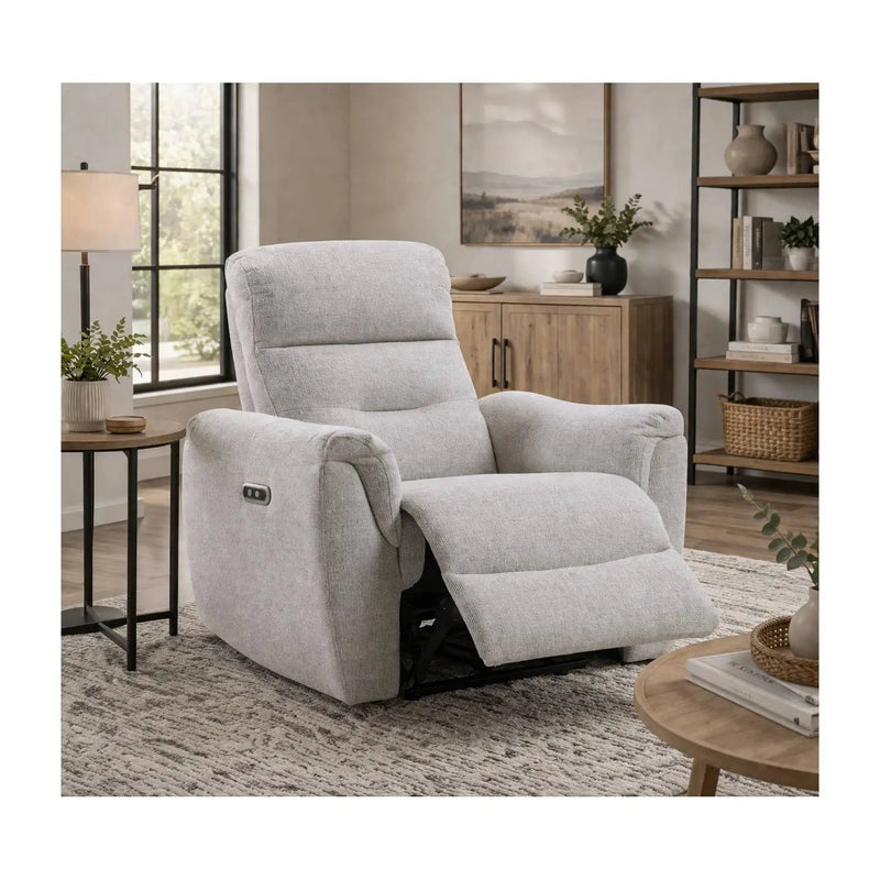 Eastre - Power Motion Recliner With USB Port - Gray by HouseOfZazla