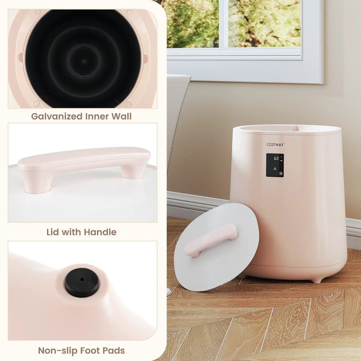 18L Large Towel Warmer with LED Display and Auto Shut off by DirectDeals