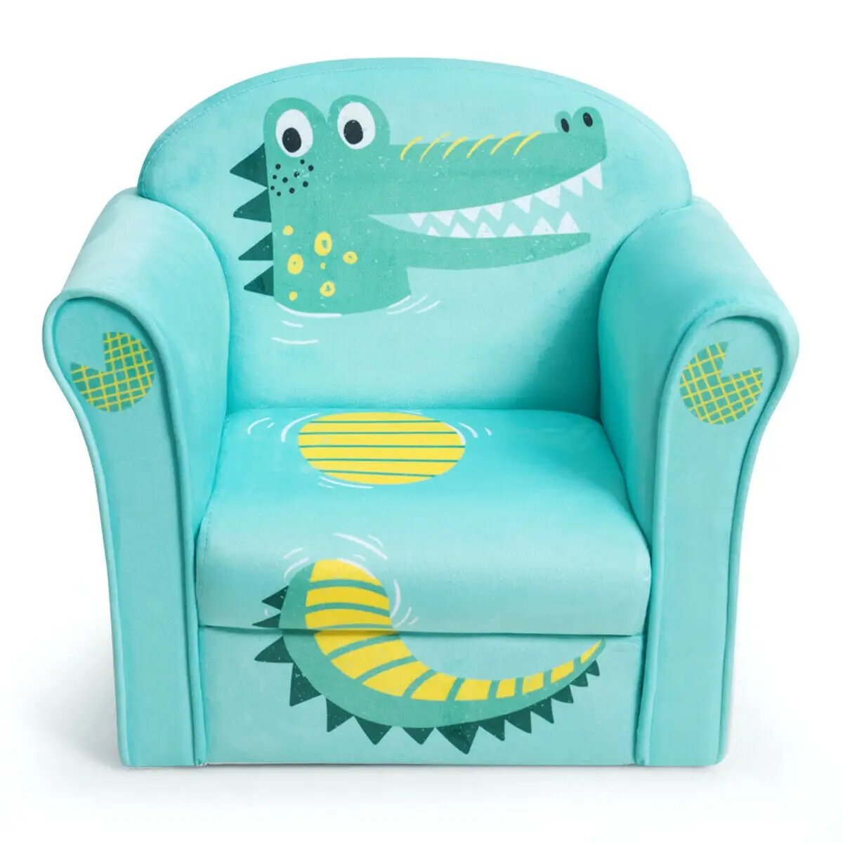 Kids Crocodile Armrest Upholstered Couch by DirectDeals