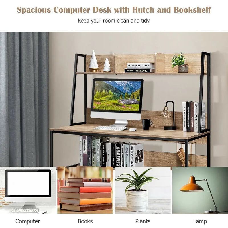 47-Inch Computer Desk Writing Study Table Workstation by DirectDeals