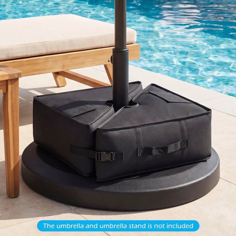 18.5" Square Umbrella Base Weight with Weatherproof Fabric by DirectDeals