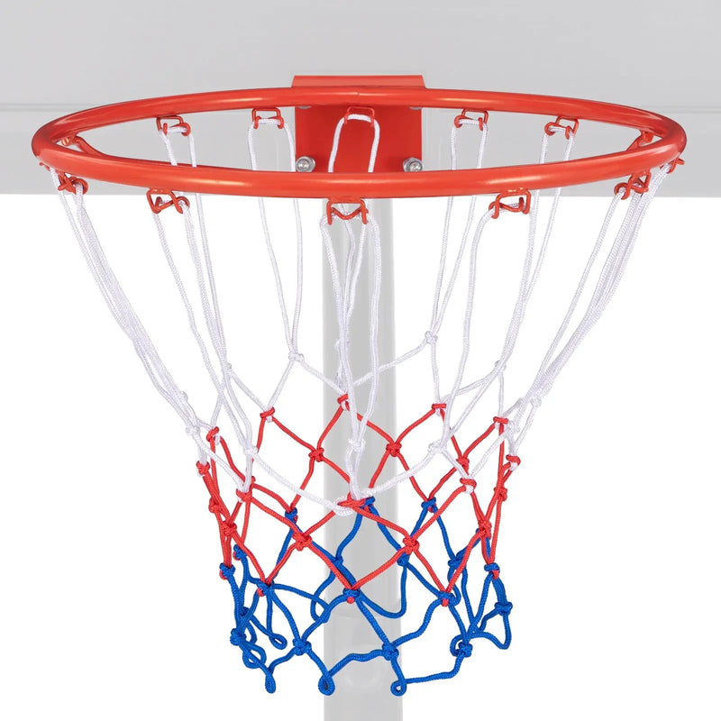 18 Inch Basketball Rim Goal Replacement with All Weather Net and Mounting Hardware by DirectDeals