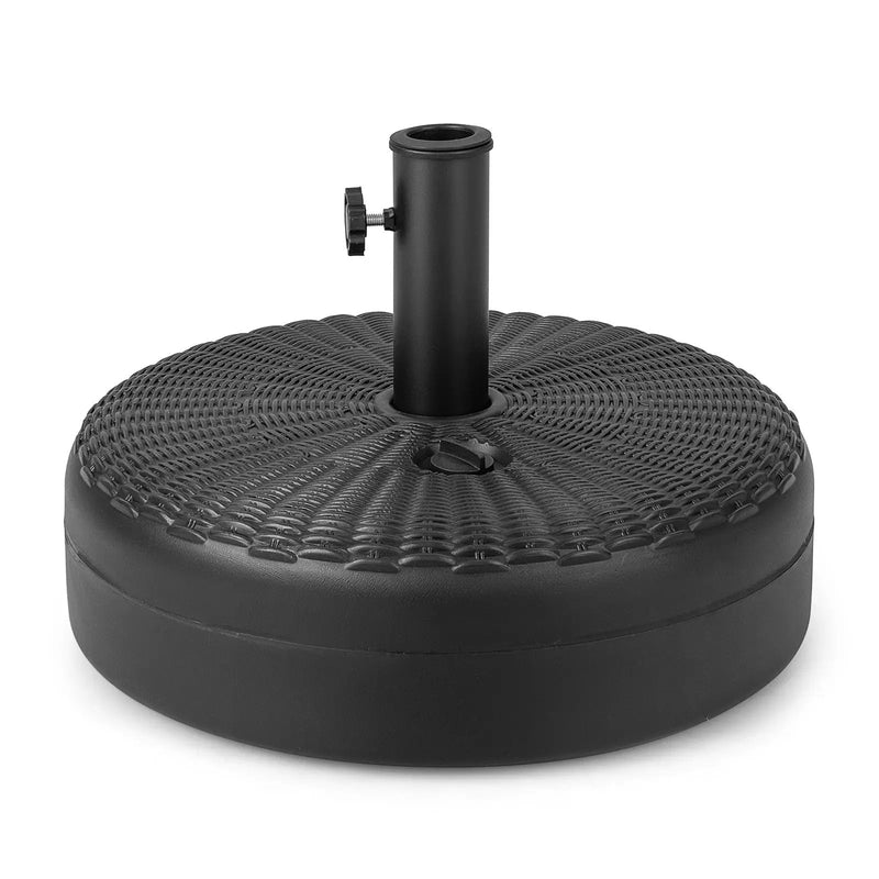 18 Inch Fillable Heavy-Duty Round Umbrella Base Stand by DirectDeals
