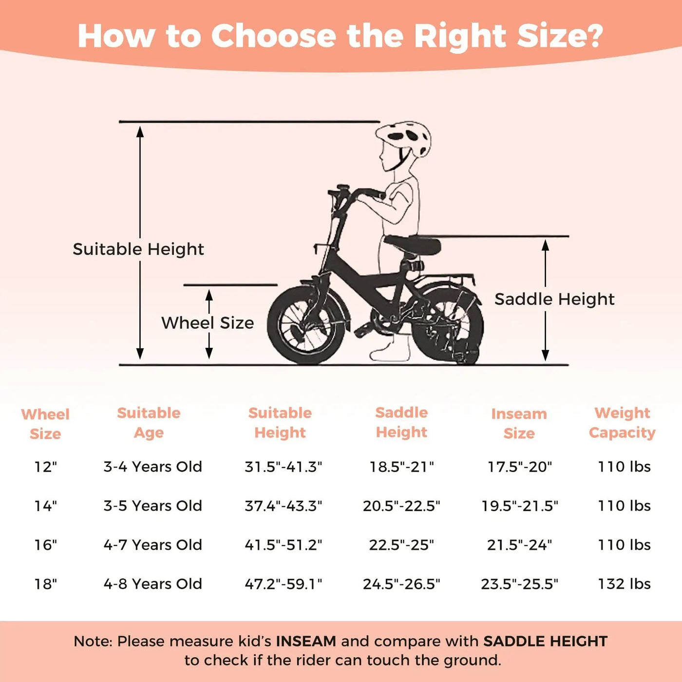 Kids Bike 12-18 Inch with Training Wheels - Pink Stars & Moon by DirectDeals
