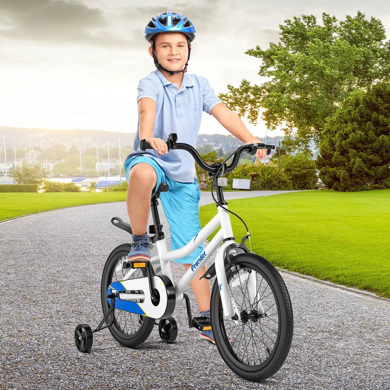 18 Feet Kids Bike with Removable Training Wheels by DirectDeals