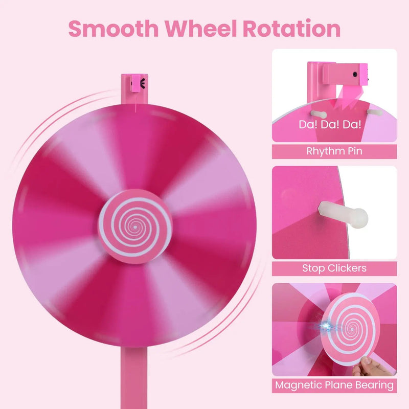 24 Inch Prize Wheel with Blackboard Marker and Eraser by DirectDeals