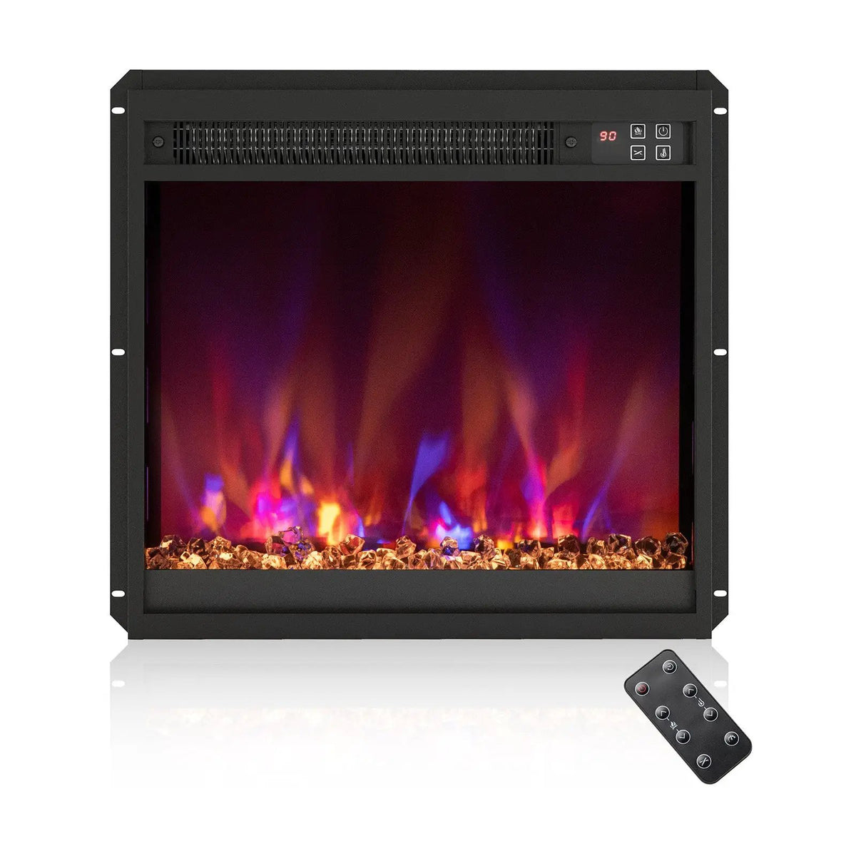 18/23/26 Inch 1500W Electric Fireplace Insert with Remote Control by DirectDeals