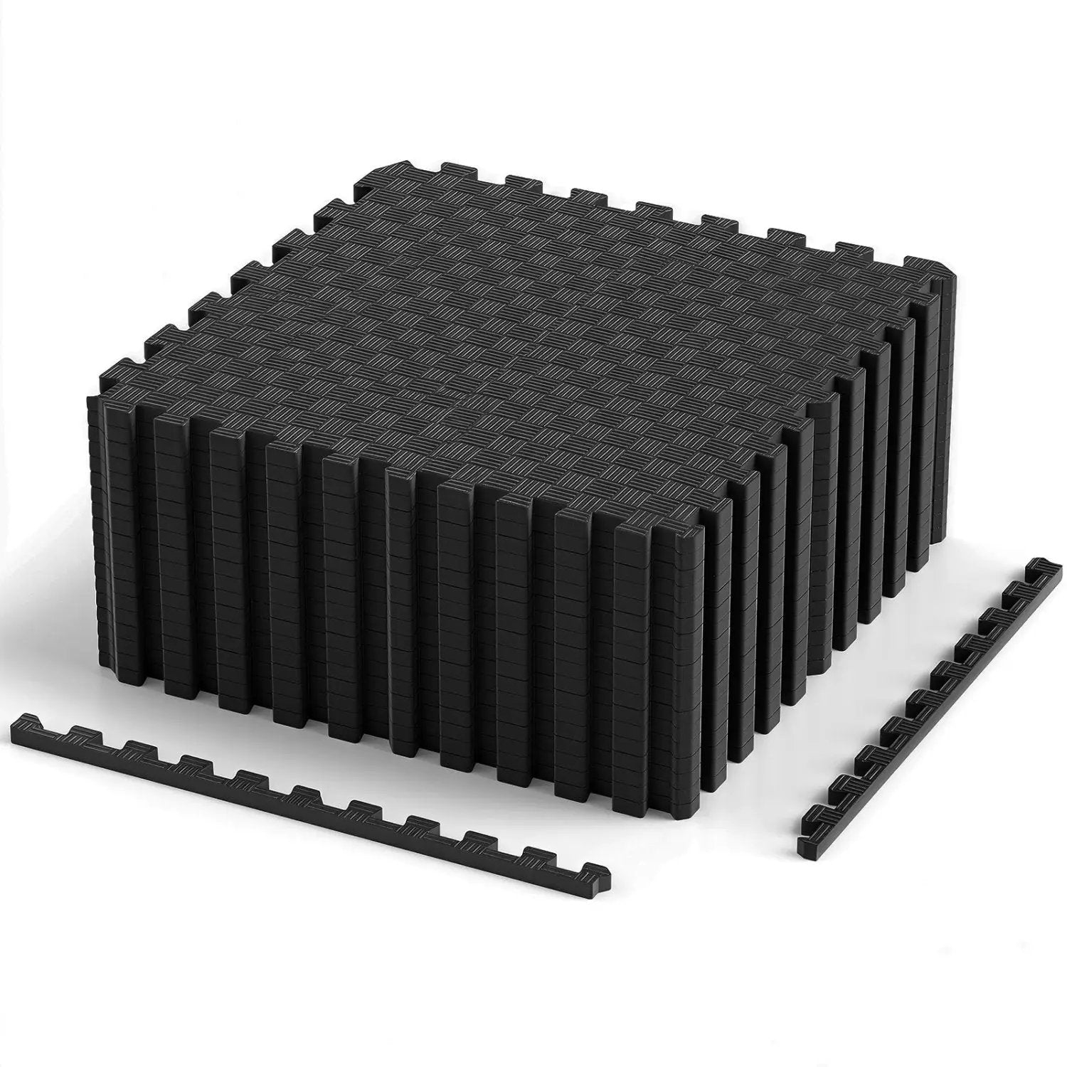 Puzzle Exercise Mat 18-Piece EVA Foam Interlocking Tiles by DirectDeals