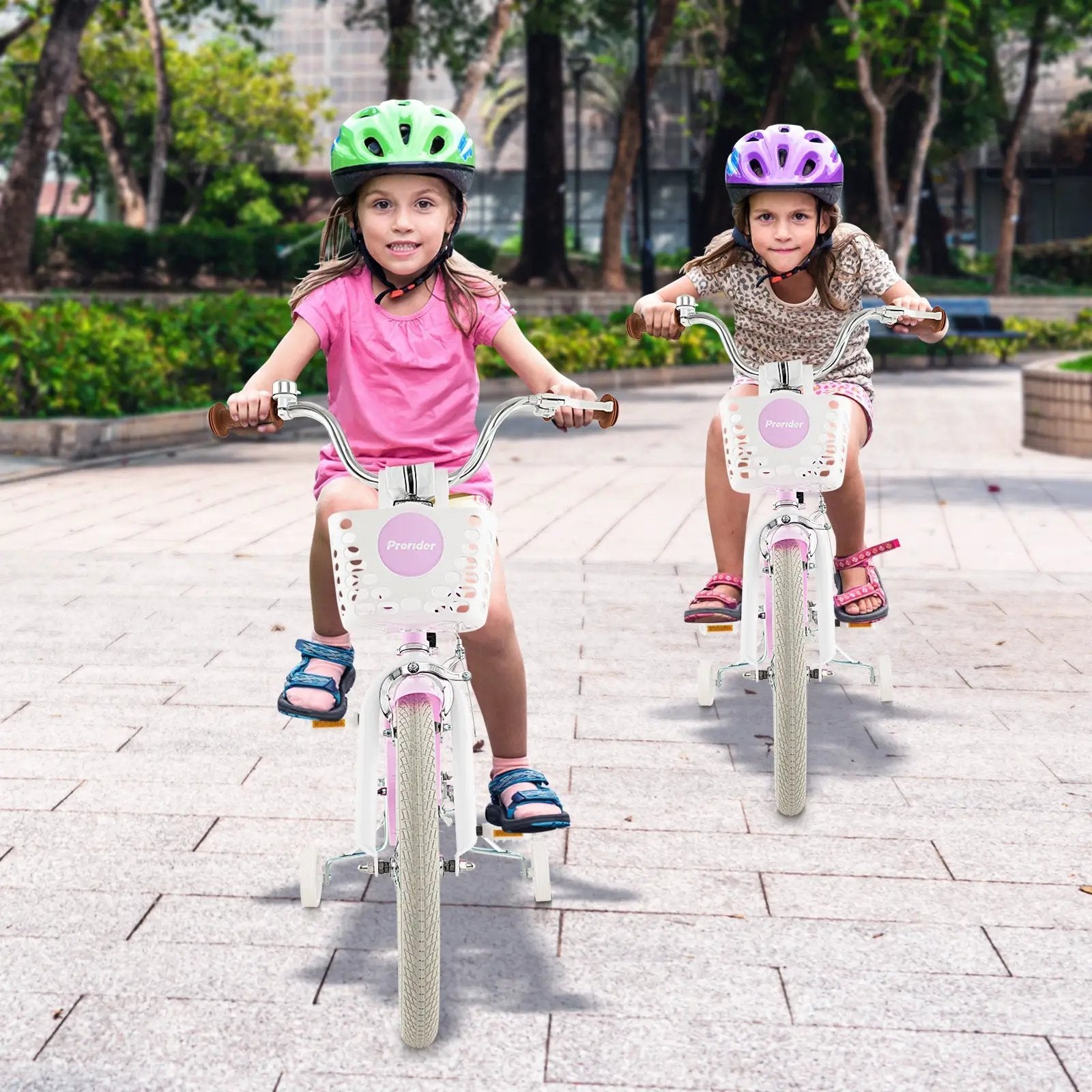 Children Bicycle with Front Handbrake and Rear Coaster Brake-Purple by DirectDeals