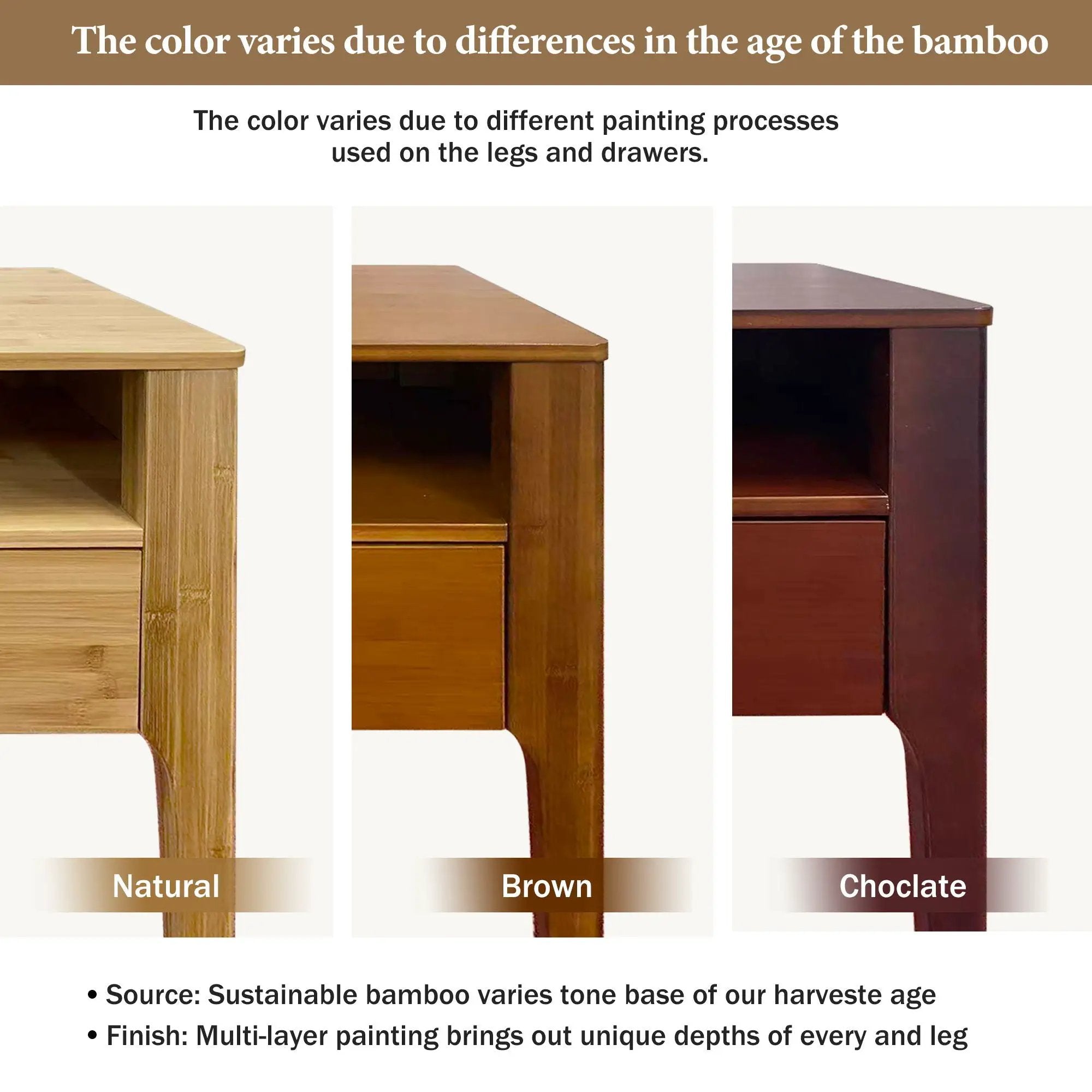 Nightstand With Drawer And Open Shelf - Brown by HouseOfZazla
