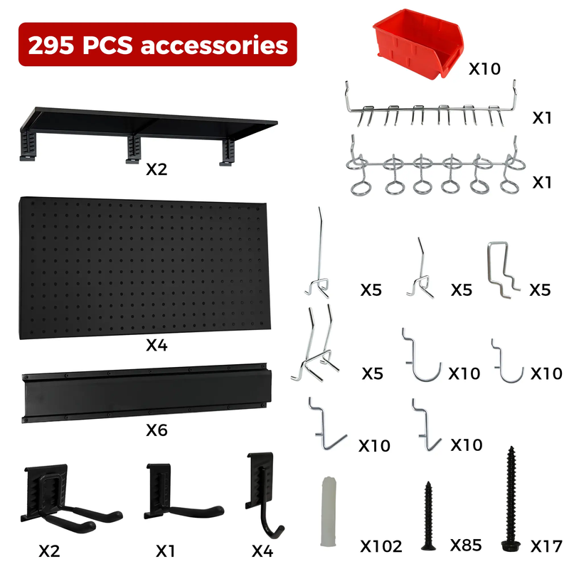 Pegboard Wall Organizer by HouseOfZazla