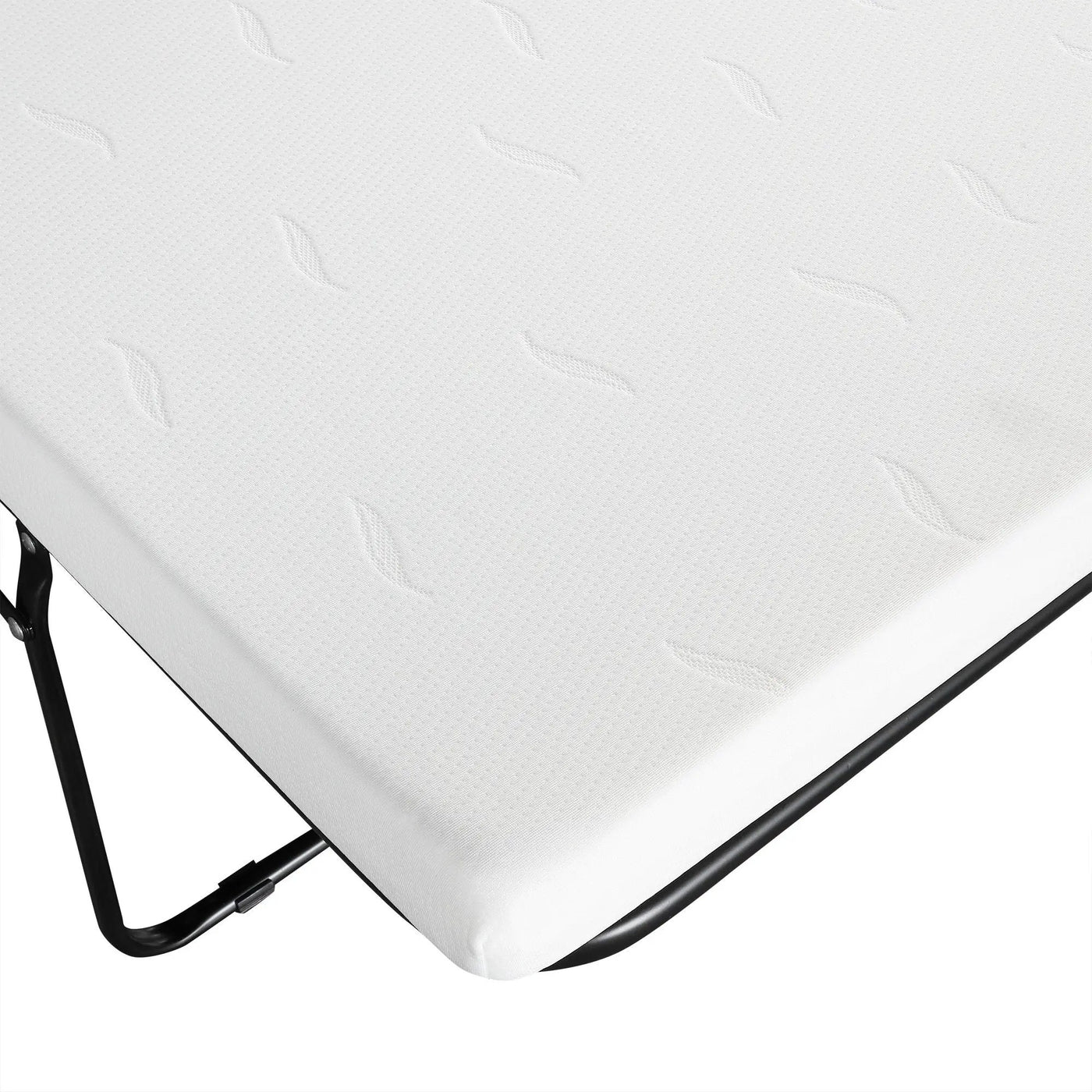 Twin Size Folding Ottoman Sleeper Bed With Mattress Convertible Guest Bed by HouseOfZazla