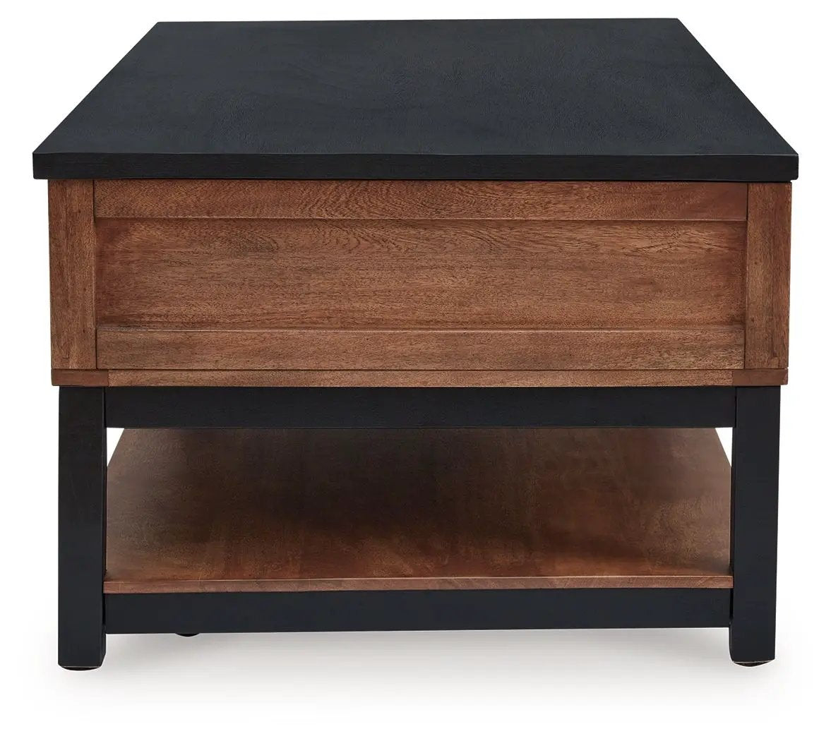 Kallari - Lift Top Cocktail Table - Warm Brown / Black by Unique Piece Furniture