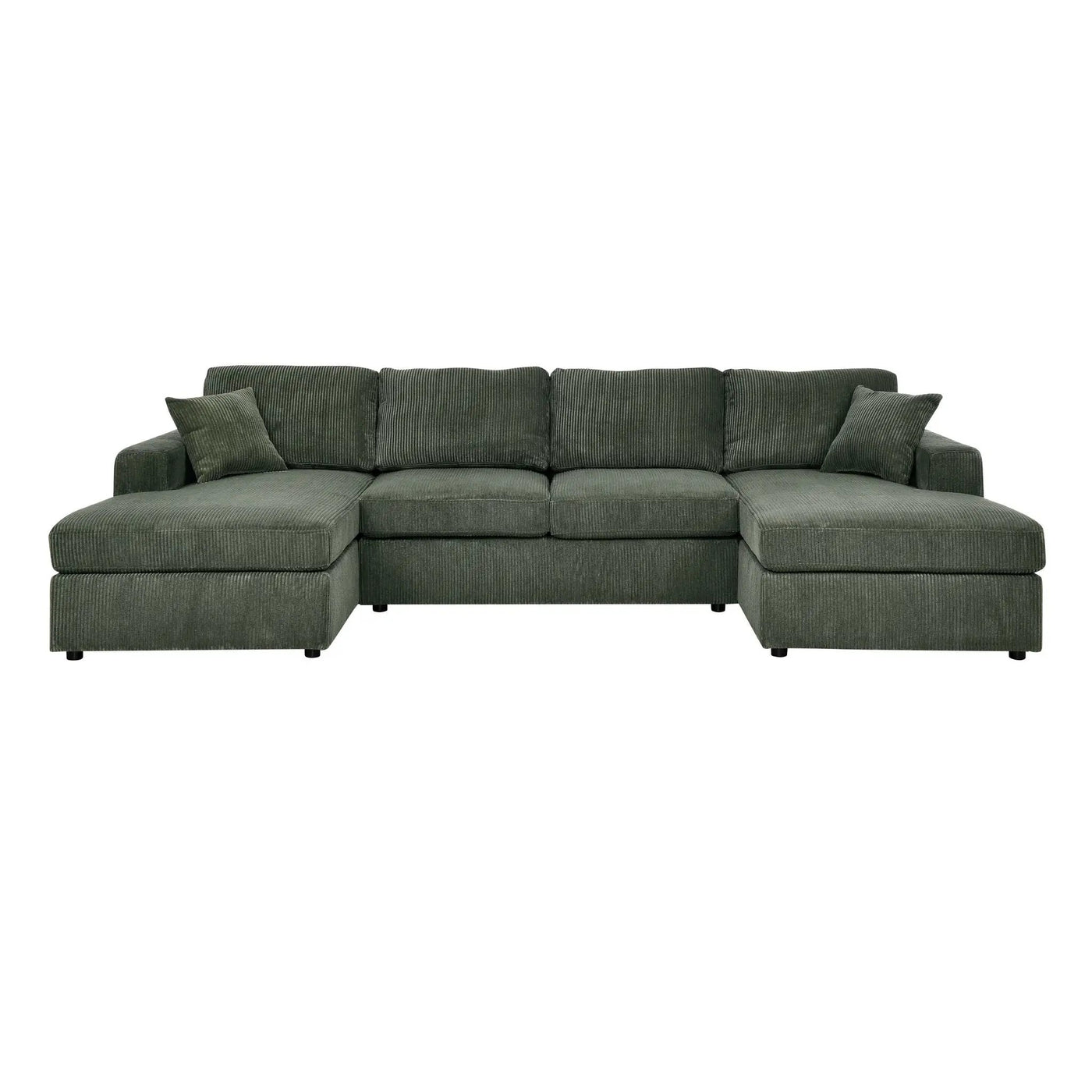 3 Piece Double Chaise Sectional Sofa by Unique Piece Furniture