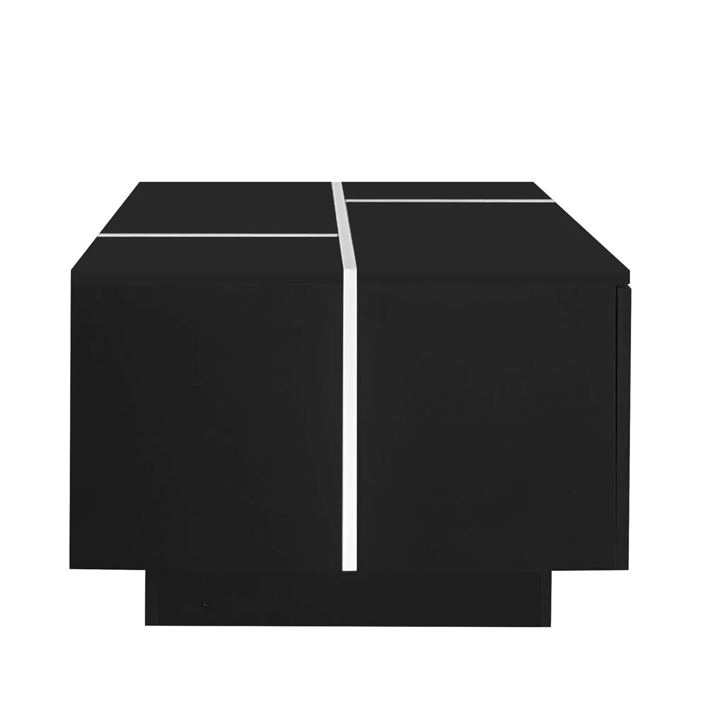 Extendable Coffee Table With 2 Hidden Storage Space And 2 Drawers For Living Room by HouseOfZazla