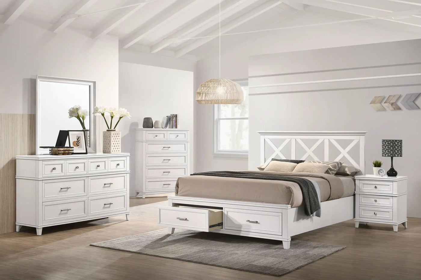 X Ample Storage Bed by HouseOfZazla