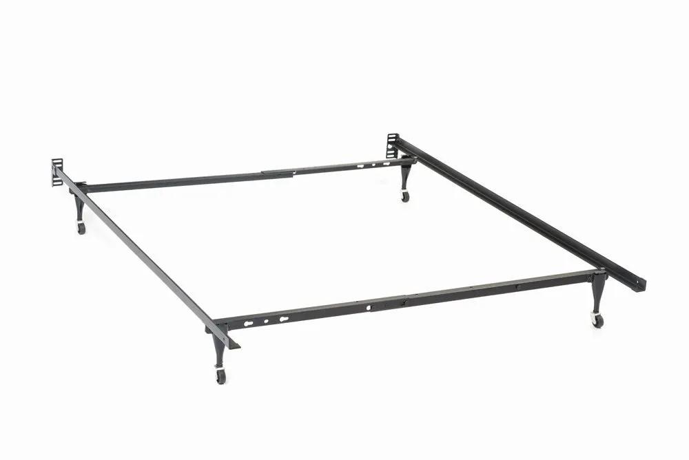 Kerns Twin or Full Bed Frame Black by Unique Piece Furniture
