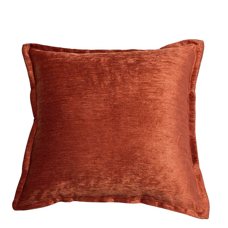 Velvet Throw Pillow with Plush Support - Rose