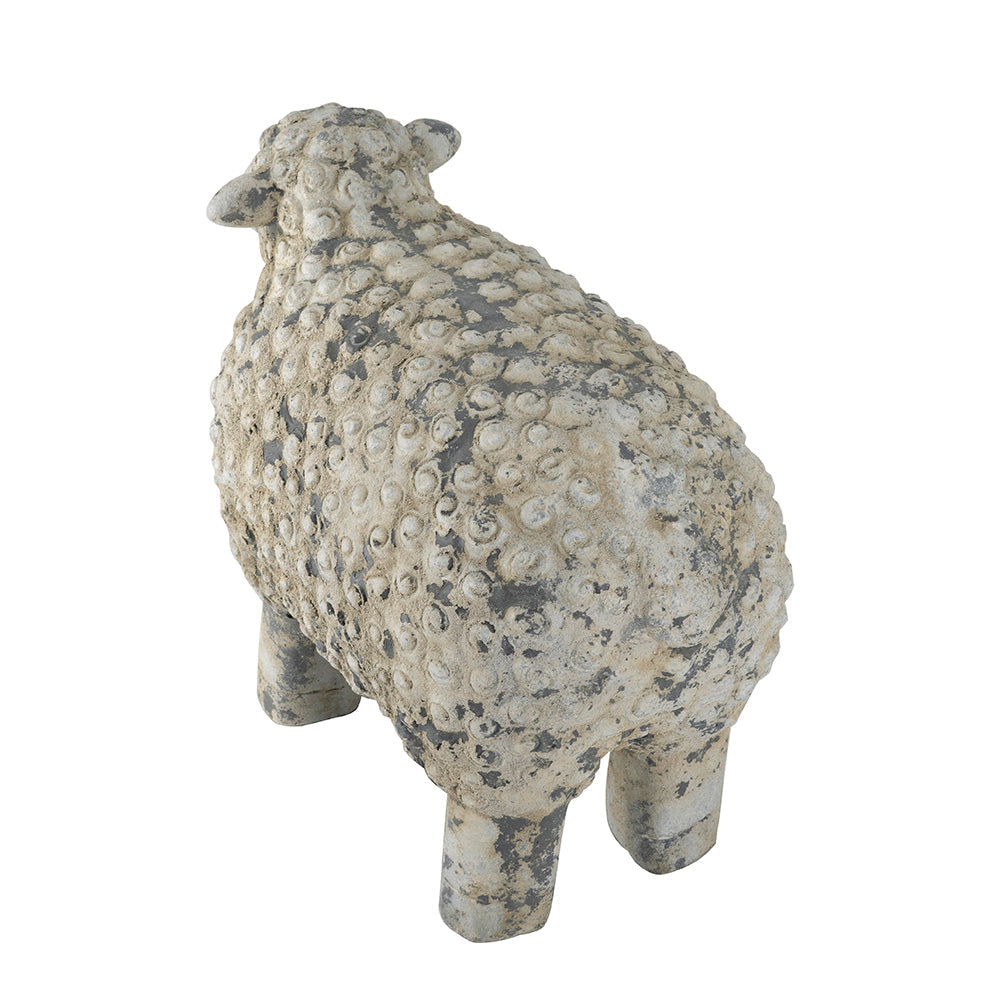 18.1x9.6x13.8" Magnesium Sheep Figurine with Weathered, photo 5 of 10