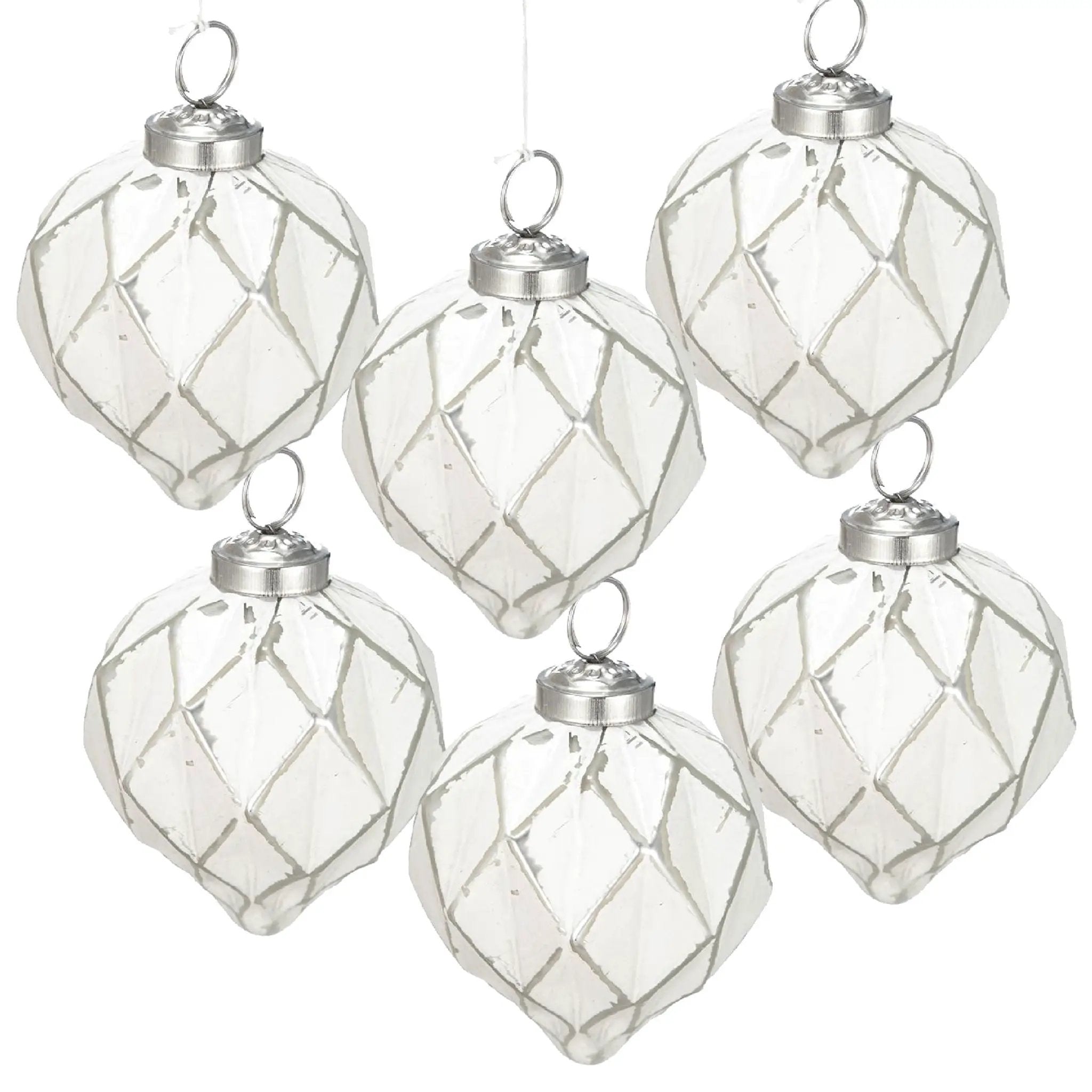 Christmas Ball Ornaments, Decorative Hanging Ball Christmas Tree Ornaments by HouseOfZazla