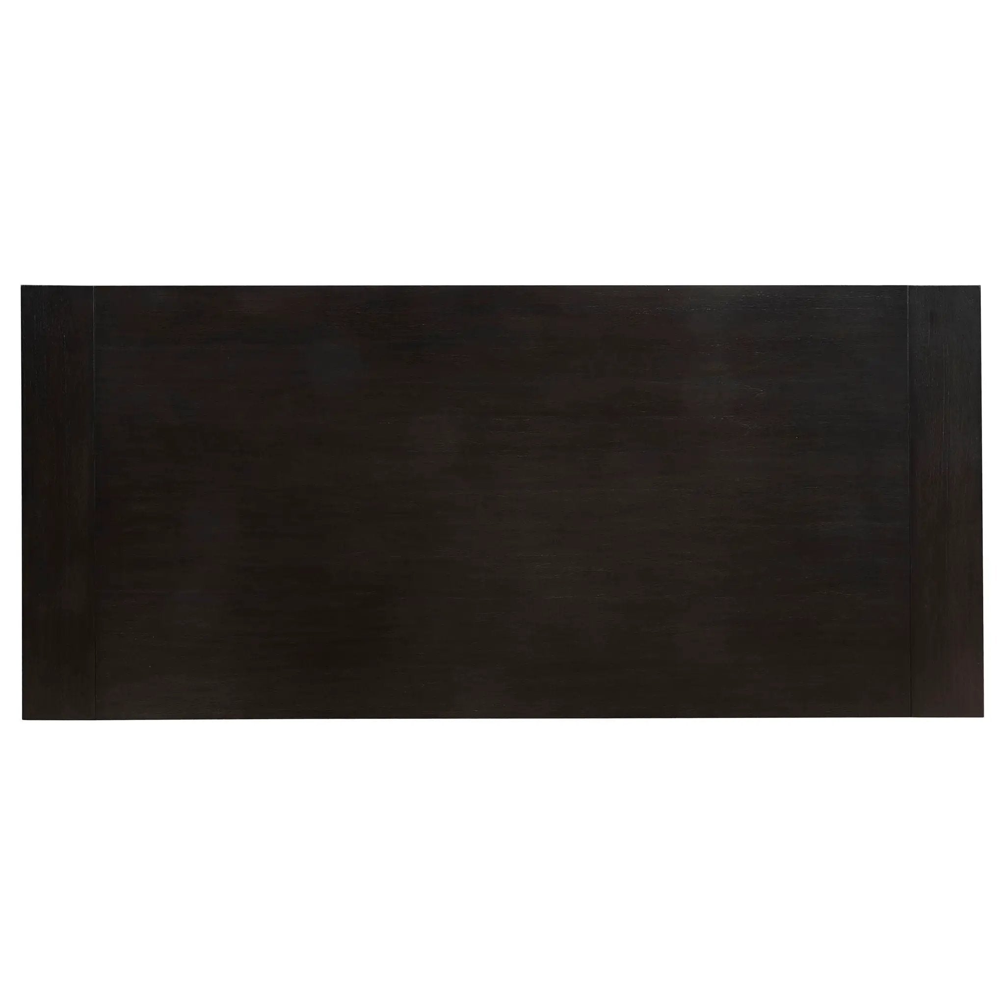 Phelps 123-inch Extension Leaf Dining Table Distressed Noir by Unique Piece Furniture