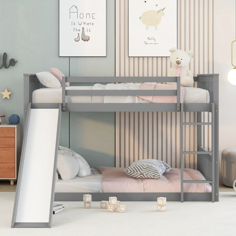 Bunk Bed With Slide And Ladder by Unique Piece Furniture