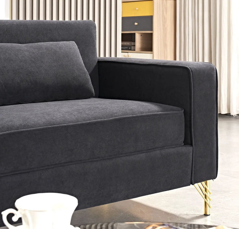 Aesthetic 3 Seater Couch With Classic Modern Appeal And Luxurious Soft Comfort by Unique Piece Furniture