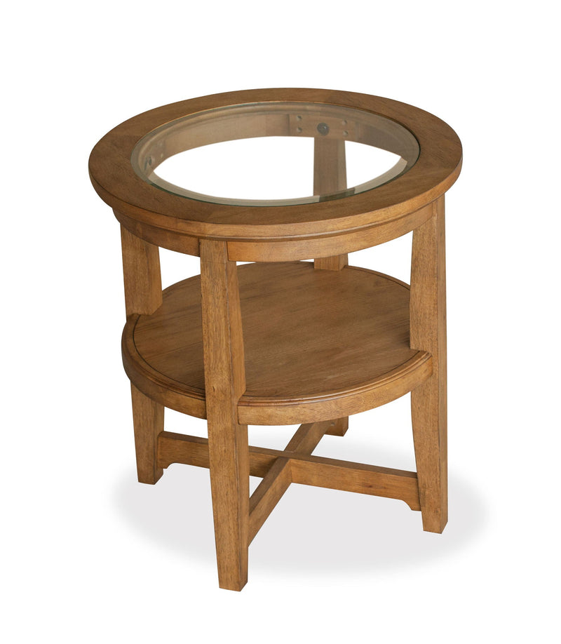 Durant - Shelf End Table - Honey Brown, photo 2 of 3