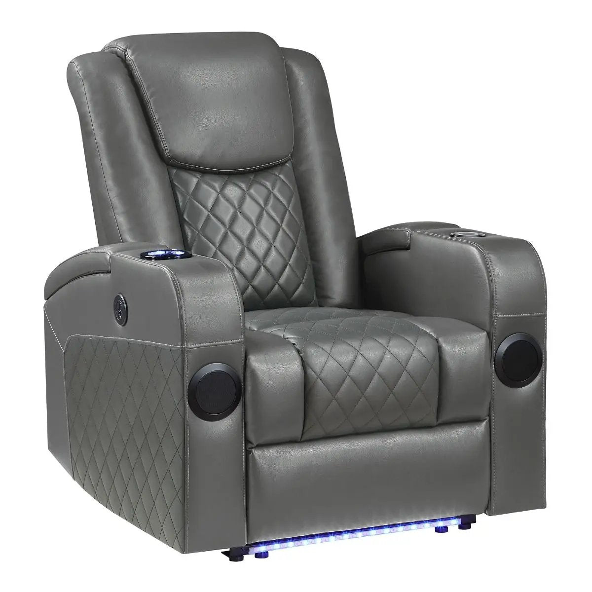 Alair - Power Motion Recliner With Bluetooth, Wireless Charger & Cupholder by Unique Piece Furniture