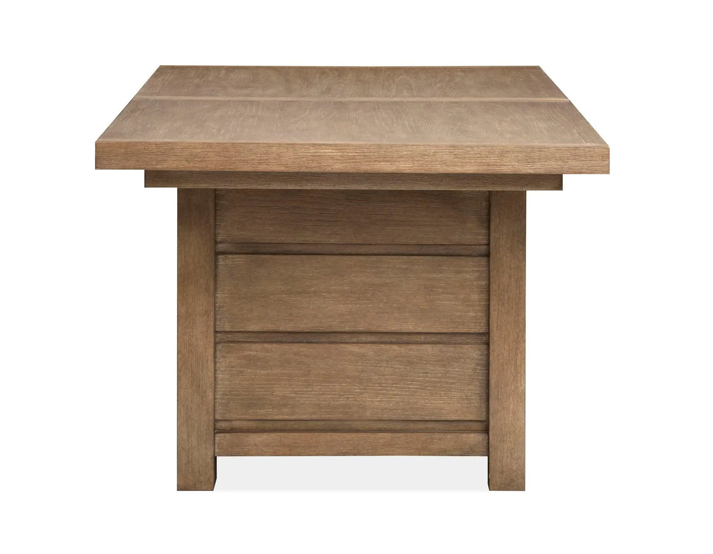 Plum Creek - Extendable Trestle Dining Table by Unique Piece Furniture